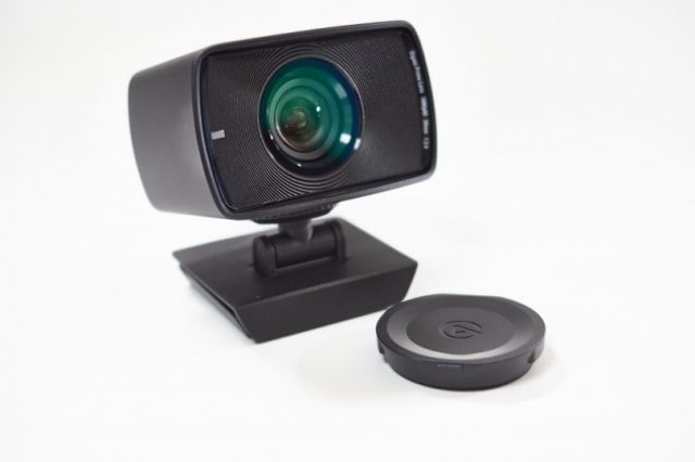 スイーツ柄 ブルー ほぼ未使用 Elgato Facecam エルガト WEBカメラ