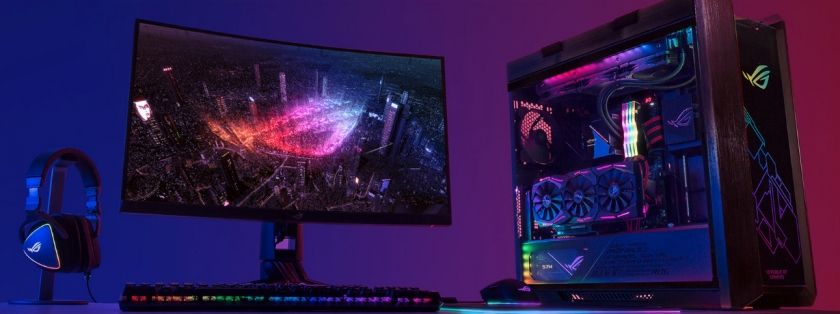 ASUSが魅せるデザインと工夫が施されたミドルタワー型ゲーミングPC