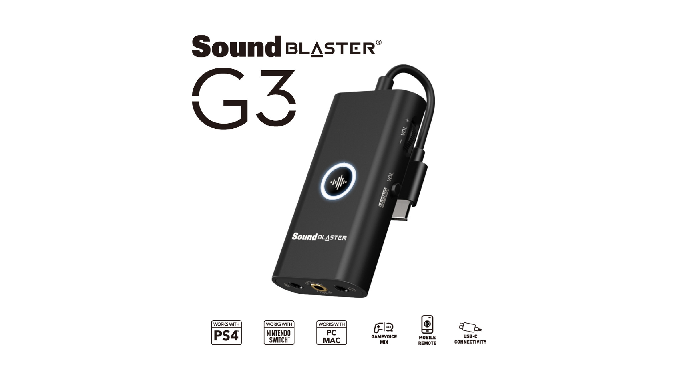 足音を聞き分けろ Sound Blasterがゲーミングdacアンプ Sound Blaster G3 を発売 Esports World Eスポーツワールド