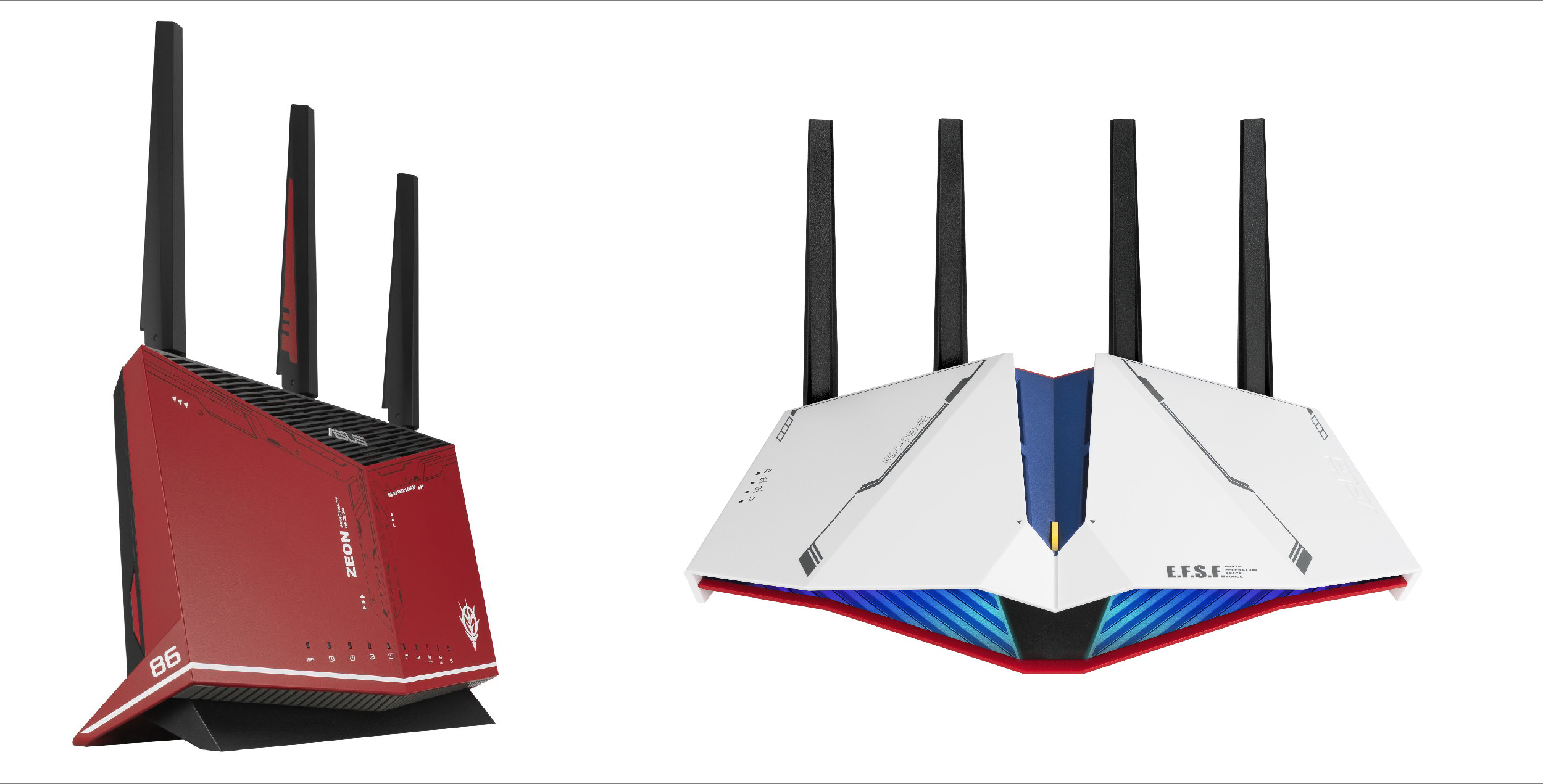 シャア専用ルーター 機動戦士ガンダム コラボのwi Fi無線ルーター2モデルの発売日決定 Esports World Eスポーツワールド