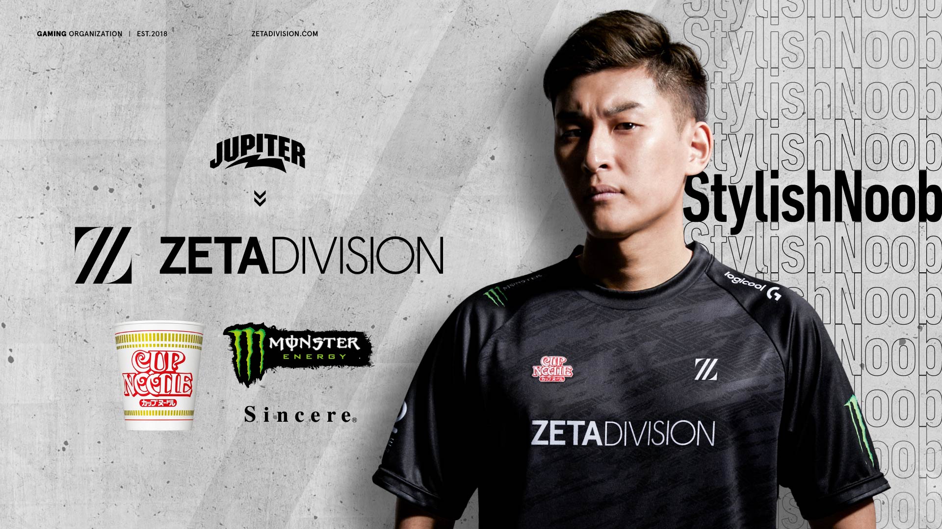 【StylishNoobが加入！】eスポーツチーム「JUPITER」が「ZETA DIVISION」に改名。