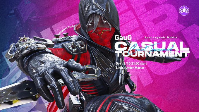 【大会情報】Apex Legends Mobile GauG Casual Tournament【2022年9月11日】