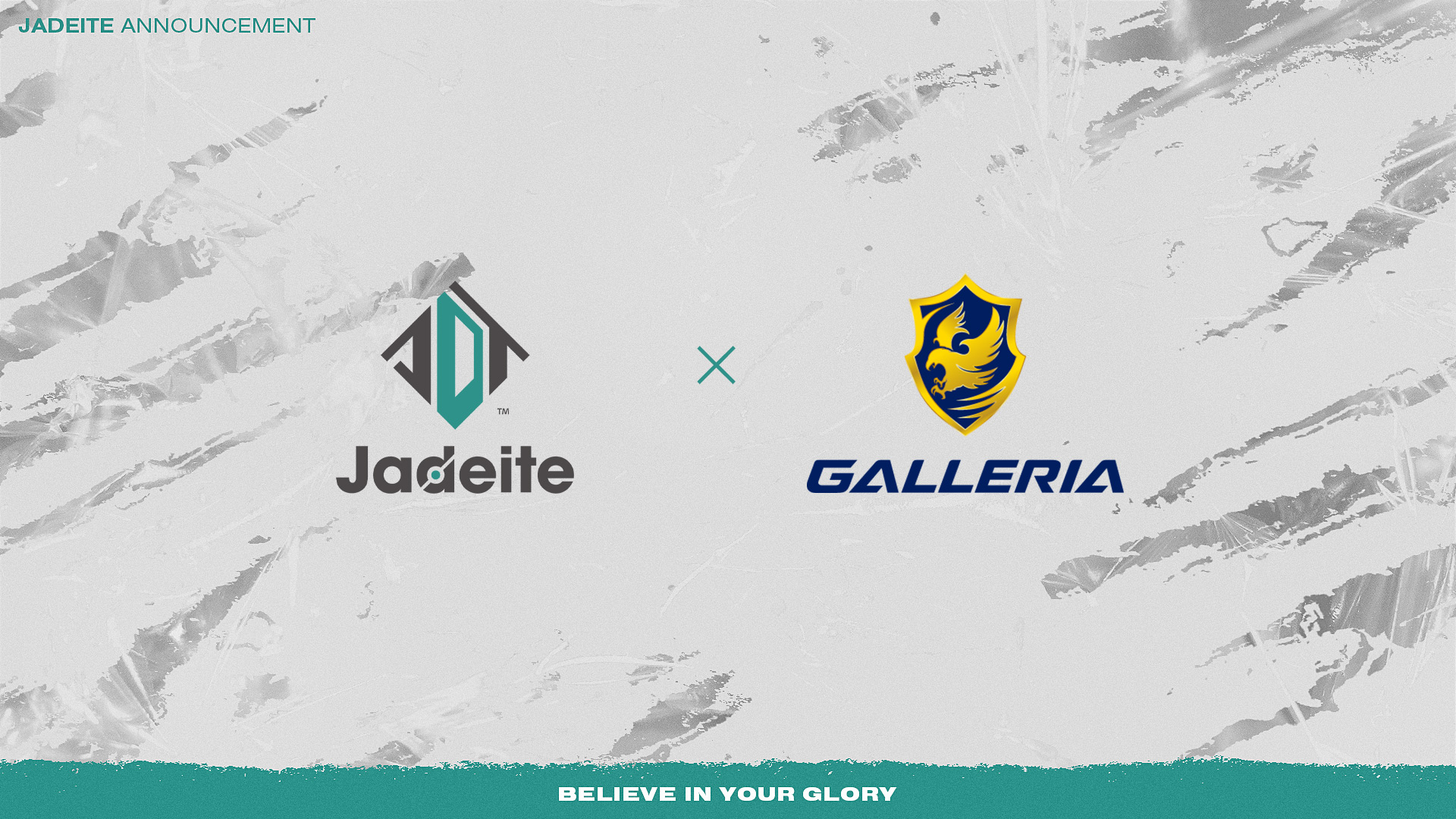 eスポーツチームTeam JadeiteがゲーミングPCブランドGALLERIAとのスポンサー契約締結を発表！