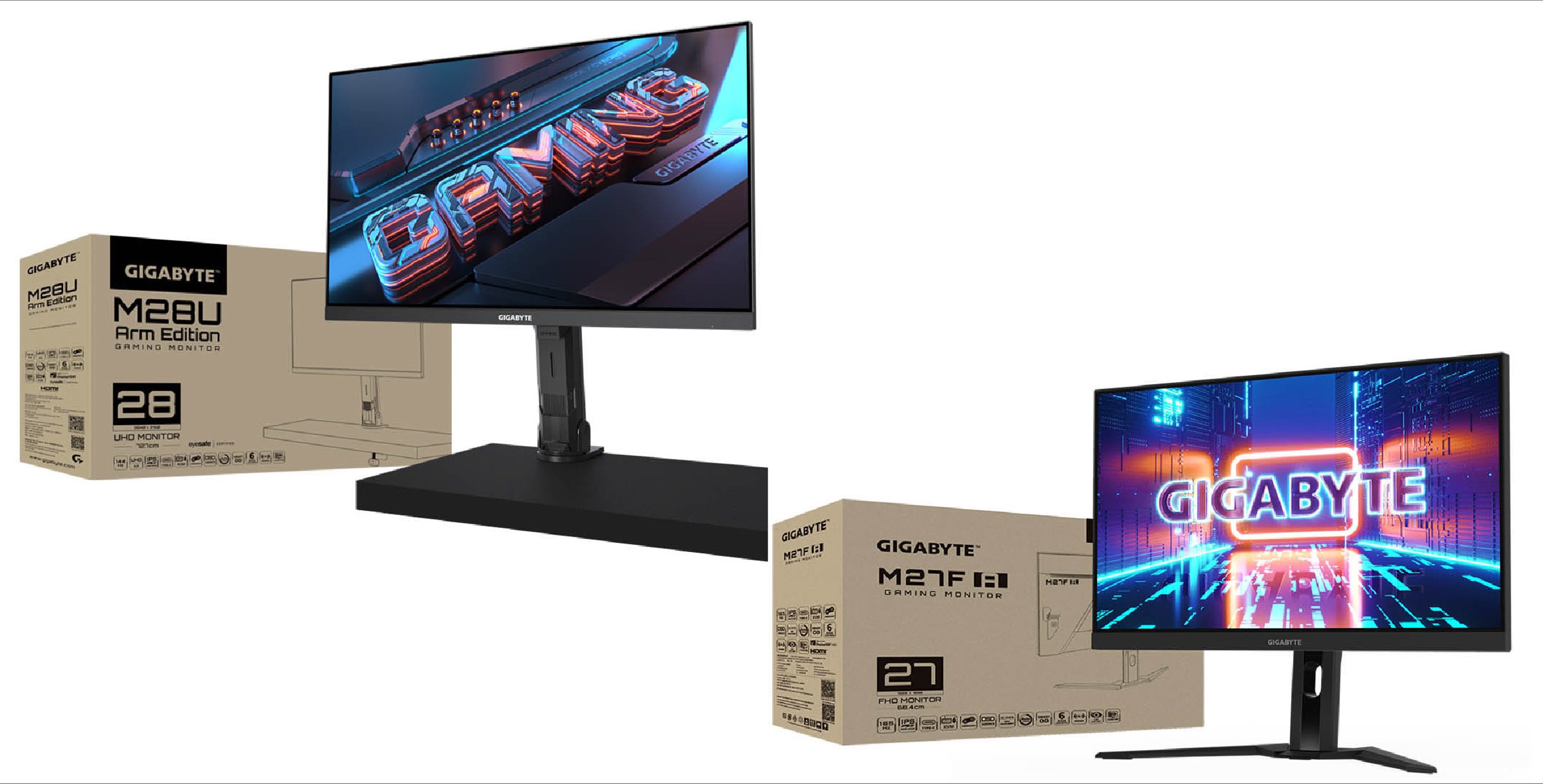 カタログギフトも X: GIGABYTE 最終値下げ】4K M28U 28インチ- 144Hz