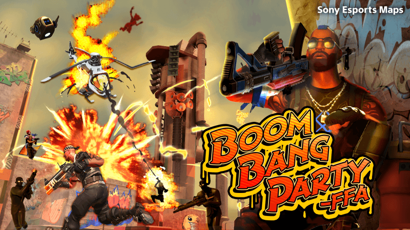 【無法地帯で大暴れ！】『フォートナイト』に大乱闘デスマッチが楽しめるオリジナルマップ「Boom Bang Party - FFA」が公開中！